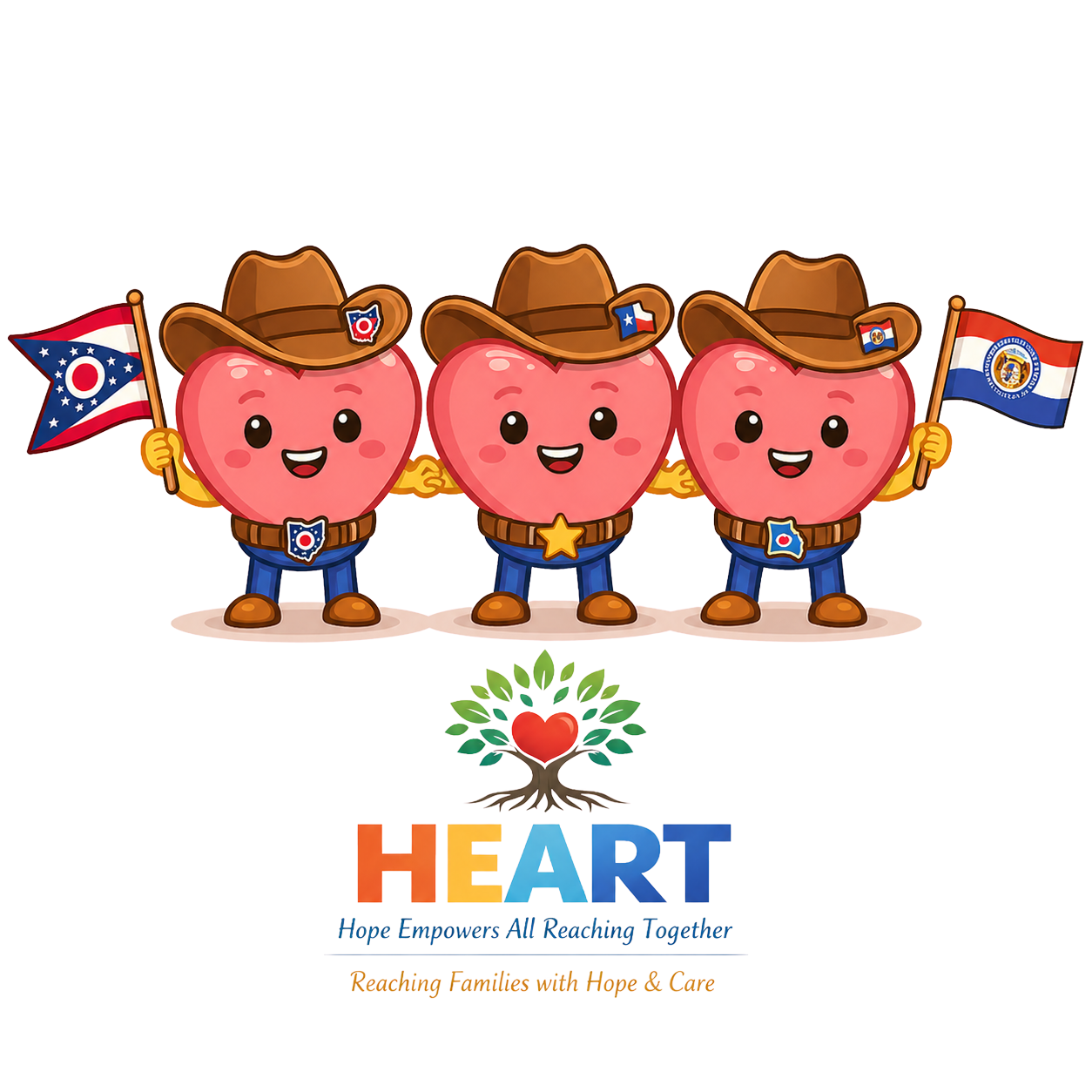 HEARTTX HEARTMO HEARTOH donate to HEART